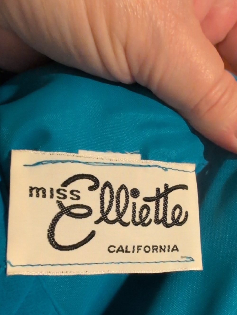 Miss Elliette Teal Blue Ruffled Tiered Maxi Dress - Picture 4 of 4